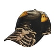 thumbnail image 1 of Kdxio Unisex Duck Bones Pattern Baseball Cap Unisex Washed Classic Adjustable Hat, 1 of 5