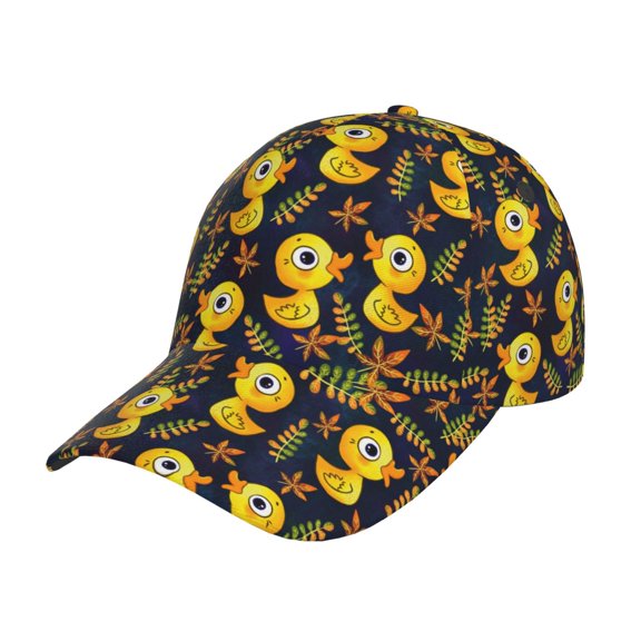 Kdxio Unisex Ducks Pattern Baseball Cap Unisex Washed Classic Adjustable Hat