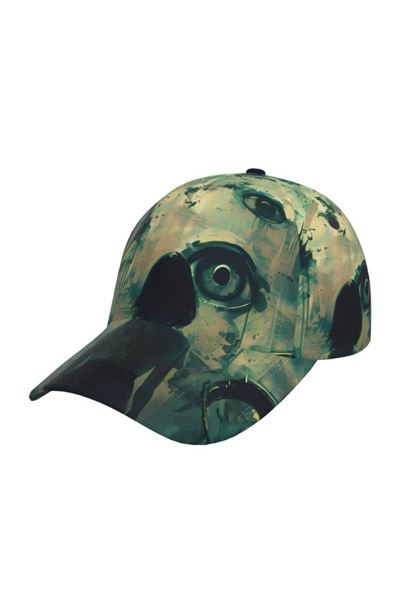 Unisex Eyes Watching In The Dark Pattern Baseball Cap Unisex Washed Classic Adjustable Hat