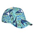 thumbnail image 1 of Kdxio Unisex Flying Swallows Pattern Baseball Cap Unisex Washed Classic Adjustable Hat, 1 of 7