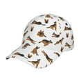 thumbnail image 1 of Kdxio Unisex German Shepherd Dog Pattern Baseball Cap Unisex Washed Classic Adjustable Hat, 1 of 8