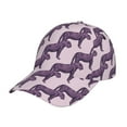 thumbnail image 1 of Kdxio Unisex Leopard Print Pattern Baseball Cap Unisex Washed Classic Adjustable Hat, 1 of 8