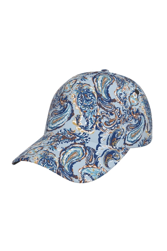 Unisex Paisley Floral Branches Pattern Baseball Cap Unisex Washed Classic Adjustable Hat