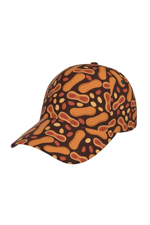 Unisex Peanuts2 Pattern Baseball Cap Unisex Washed Classic Adjustable Hat