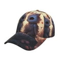 thumbnail image 1 of Kdxio Unisex Romantic Rose Animal Couple Pattern Baseball Cap Unisex Washed Classic Adjustable Hat, 1 of 5
