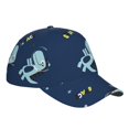 thumbnail image 1 of Kdxio Unisex Space Dinosaur Pattern Baseball Cap Unisex Washed Classic Adjustable Hat, 1 of 1