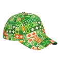 thumbnail image 1 of Kdxio Unisex St Patrick's Day6 Pattern Baseball Cap Unisex Washed Classic Adjustable Hat, 1 of 7