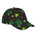 thumbnail image 1 of Kdxio Unisex St. Patrick's Day8 Pattern Baseball Cap Unisex Washed Classic Adjustable Hat, 1 of 1