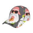 thumbnail image 1 of Kdxio Unisex Summer Gnome 1 Pattern Baseball Cap Unisex Washed Classic Adjustable Hat, 1 of 5