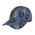 thumbnail image 1 of Kdxio Unisex Sunflowers Pattern Baseball Cap Unisex Washed Classic Adjustable Hat, 1 of 8