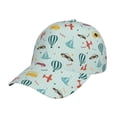 thumbnail image 1 of Kdxio Unisex Transport Travel Pattern Baseball Cap Unisex Washed Classic Adjustable Hat, 1 of 5