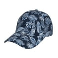 thumbnail image 1 of Kdxio Unisex Tropical Leaves Pattern Baseball Cap Unisex Washed Classic Adjustable Hat, 1 of 8