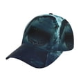 thumbnail image 1 of Kdxio Unisex Undersea Shark Pattern Baseball Cap Unisex Washed Classic Adjustable Hat, 1 of 5