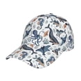 thumbnail image 1 of Kdxio Unisex Underwater Animals 1 Pattern Baseball Cap Unisex Washed Classic Adjustable Hat, 1 of 5