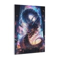 thumbnail image 1 of Kdxio Urban Style Colorful Dragon Pattern Canvas Wall Art 12x16 Inches - Waterproof HD Print Solid Wood Frame for Living Room & Bathroom,Vertical, 1 of 8