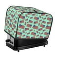 thumbnail image 1 of Kdxio Usa Flag Print Toaster Cover Bread Machine Cover Fits for Most Standard 2 Slice Toasters,Keep Toaster Free From Dust And Fingerprint Oven Dustproof Cover, 1 of 7