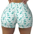 thumbnail image 1 of Kdxio Utensiles Print Workout Shorts for Women Seamless Soft Smooth Gym Yoga Scrunch Active Shorts, 1 of 9