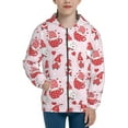 thumbnail image 1 of Kdxio Valentine Gnomes Pattern Kids Boys Girls Zip Up Hoodie 3D Printed Hooded Sweatshirt Hoody Coat with Pocket 7-12 Y-Small, 1 of 6