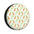 Kdxio Vegan Fruit Carrot for Tire Cover Wheel Protectors Tyre Covers