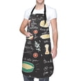 thumbnail image 1 of Kdxio Vegetable Quiche Apron with Pockets Adjustable Kitchen Aprons for Men Women Waterproof Aprons for Cooking,Drawing,Crafting, Baking Household Cleaning, 1 of 8