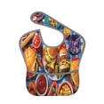 thumbnail image 1 of Kdxio Vibrant Picnic Food Spread Bibs For Babies, Baby Bibs for Eating, Toddler Bibs, Waterproof Bibs, Feeding Bibs, for Toddlers, Boys, Girls, 1 of 8