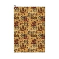 thumbnail image 1 of Kdxio Vintag Ancient Sailboats Pattern Golf Towel (24" X 16") with Carabiner Clip - The Convenient Golf Cleaning Towel, 1 of 8