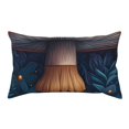 thumbnail image 1 of Kdxio Vintage Blue Leaf Mushroom Pattern Pillowcase with Envelope Closure,20" x 36" Pillow Cases,Gifts for Men or Women-No pillow, 1 of 5