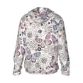 thumbnail image 1 of Kdxio Vintage Butterflies Print Women Men Sun Protection UPF 50+ Jackets Zip Up Long Sleeve Hoodie Hiking Lightweight with Pockets, 1 of 7
