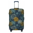 thumbnail image 1 of Kdxio Vintage Compass Pattern Luggage Cover for Travel,Elastic and Durable,Fits 18-32 Inch,Anti-Scratch Suitcase Protector-No luggage included, 1 of 5
