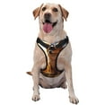 thumbnail image 1 of Kdxio Vintage Cute Corgi Sunflower Print No Pull Dog Harness Adjustable Reflective Oxford Easy Control Medium Large Dog Harness for Training and Everyday-X-Large, 1 of 5