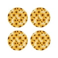 thumbnail image 1 of Kdxio Vintage Marble Pattern Sunflower Funny Coasters,4 Pcs Leather Coasters,Housewarming Gifts,Protect Furniture from Water Marks Scratch and Damage, 1 of 6