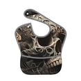 thumbnail image 1 of Kdxio Vintage Pattern Flower Skull Bibs For Babies, Baby Bibs for Eating, Toddler Bibs, Waterproof Bibs, Feeding Bibs, for Toddlers, Boys, Girls, 1 of 8