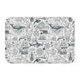 thumbnail image 1 of Kdxio Vintage Sailboats,16" x 24", Non-Slip Front Door Mats,Outdoor Welcome Mat Washable, 1 of 1