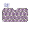 thumbnail image 1 of Kdxio Violets Flowers Print Front Windshield Sun Shade,Folding Auto Sunshade for Car Truck SUV-Medium, 1 of 1