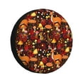 Kdxio Warm Forest Plants and Deer for Tire Cover Wheel Protectors Tyre