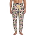 thumbnail image 1 of Kdxio Watercolor Bottles And Glasses Pattern Joggers,Sweatpants for Men with Pockets-3X-Large, 1 of 5