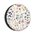 thumbnail image 1 of Kdxio Watercolor Floral for Tire Cover Wheel Protectors Tyre Covers Weatherproof Wheel Covers Universal Fit for Trailer Rv SUV Truck Camper Travel Trailers 14 inch, 1 of 8