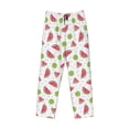 thumbnail image 1 of Kdxio Watermelon And Kiwi Print Men's Sleep Pajama Pant Lounge Pants with Pockets, 1 of 8