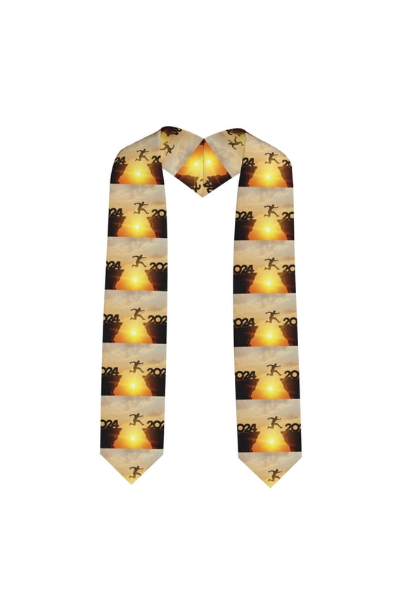 Welcome Merry Christmas In 2025 Graduation Stole Class, Graduation Sash, Unisex Adult 36" Academic Commencements-Sharp Corner