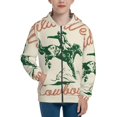 thumbnail image 1 of Kdxio West Cowboys Pattern Kids Boys Girls Zip Up Hoodie 3D Printed Hooded Sweatshirt Hoody Coat with Pocket 7-12 Y-Small, 1 of 6