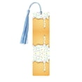 thumbnail image 1 of Kdxio White Ice Cream Print Metal Tassel Bookmarks,Perfect Gift for Art Lovers and Bookworms Metal Bookmarks for Women, 1 of 8