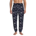 thumbnail image 1 of Kdxio Wildflowers And Dragonflies Pattern Joggers,Sweatpants for Men with Pockets-3X-Large, 1 of 5