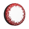 thumbnail image 1 of Kdxio Winter Christmas Snowflake for Tire Cover Wheel Protectors Tyre Covers Weatherproof Wheel Covers Universal Fit for Trailer Rv SUV Truck Camper Travel Trailers 14 inch, 1 of 8