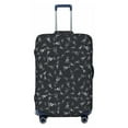 thumbnail image 1 of Kdxio Wireless Antenna Icon Pattern Luggage Cover for Travel,Elastic and Durable,Fits 18-32 Inch,Anti-Scratch Suitcase Protector-No luggage included, 1 of 5