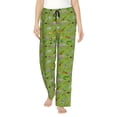 thumbnail image 1 of Kdxio Women's Comfy Stretch African Animals 1 Print Drawstring Pajama Pants-Medium, 1 of 5