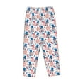thumbnail image 1 of Kdxio Women's Comfy Stretch American GnomesPrint Drawstring Pajama Pants-X-Large, 1 of 9