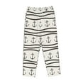 thumbnail image 1 of Kdxio Women's Comfy Stretch Anchors and RopesPrint Drawstring Pajama Pants-XX-Large, 1 of 9