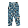 thumbnail image 1 of Kdxio Women's Comfy Stretch AnchorsPrint Drawstring Pajama Pants-Medium, 1 of 9