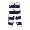 thumbnail image 1 of Kdxio Women's Comfy Stretch AnchorsPrint Drawstring Pajama Pants-X-Large, 1 of 9