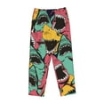 thumbnail image 1 of Kdxio Women's Comfy Stretch Angry Shark PatternPrint Drawstring Pajama Pants-Small, 1 of 9